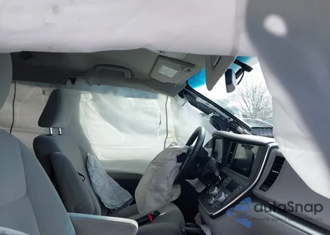 2015 Toyota Sienna Le 8 Passenger from USA, damaged, VIN 5TDKK3DC9FS570500